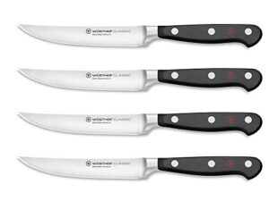 wÜsthof classic 4-piece steak knife set