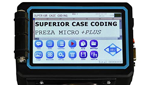 Preza Micro + Plus SPW Portable Handheld Inkjet Printer, Handheld Inkjet Coder, Inkjet Coding Machine, Date Coding Machine, Handheld Date Coder USA