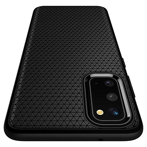 Spigen Liquid Air Armor Designed for Samsung Galaxy S20 Case (2020) - Matte Black