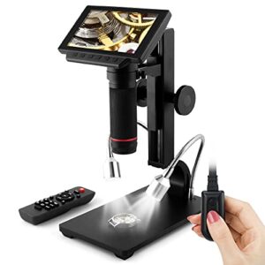 andonstar adsm302 1080p hdmi portable usb digital microscope with adjust screen for soldering and phone repair