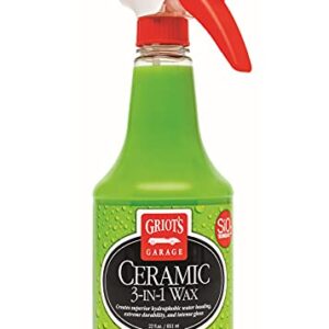 Griot's Garage 10978 3-in-1 Ceramic Wax 22oz