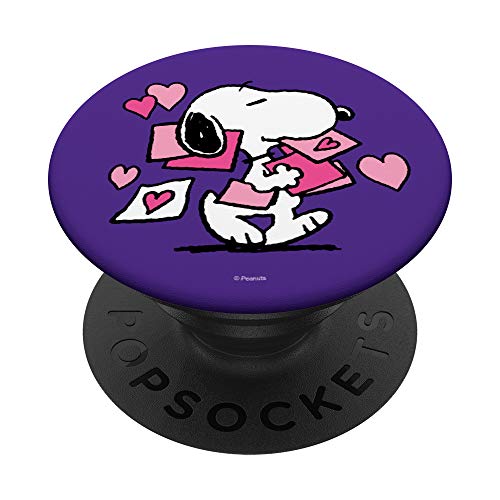 Peanuts Valentines Letter Snoopy PopSockets PopGrip: Swappable Grip for Phones & Tablets