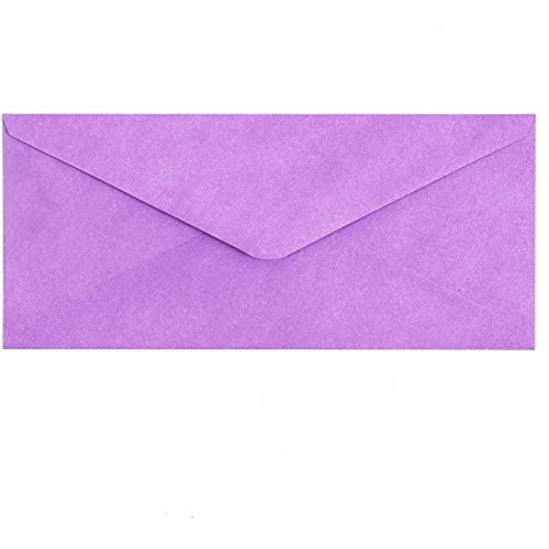 Purple Watercolor Floral Stationery Paper and Envelopes Set (8.5 x 11 In, 48 Pack)