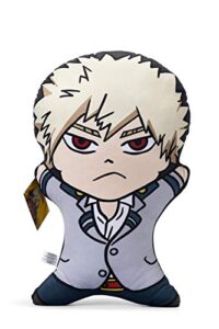 official my hero academia character pillow - 20-inch katsuki bakugo doll body replica - gift for friends, family, and fans - bed, couch, room decoration - soft throw cushion - licensed merchandise
