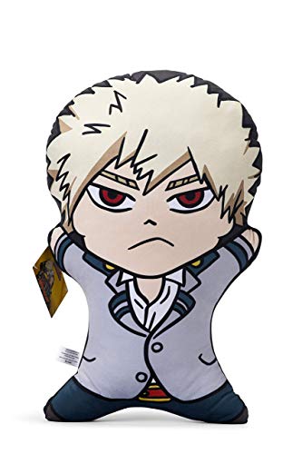 Official My Hero Academia Character Pillow - 20-Inch Katsuki Bakugo Doll Body Replica - Gift for Friends, Family, and Fans - Bed, Couch, Room Decoration - Soft Throw Cushion - Licensed Merchandise