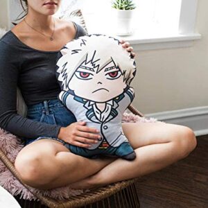 Official My Hero Academia Character Pillow - 20-Inch Katsuki Bakugo Doll Body Replica - Gift for Friends, Family, and Fans - Bed, Couch, Room Decoration - Soft Throw Cushion - Licensed Merchandise