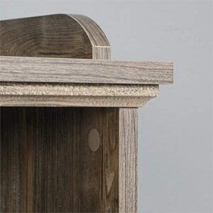 Sauder Granite Trace Contemporary 10-Cubby Wood Bookcase in Rustic Cedar