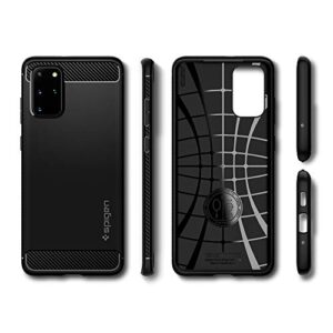 Spigen Rugged Armor Designed for Samsung Galaxy S20 Plus Case (2020) - Matte Black