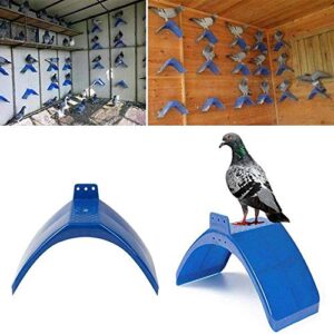 PeSandy Dove Rest Stand, 6PCS Lightweight Pigeons Rest Stand Bird Perches for Dove Pigeon and Other Birds, Durable Plastic Pigeon Perches Roost Bird Dwelling Stand Support Cage Accessories