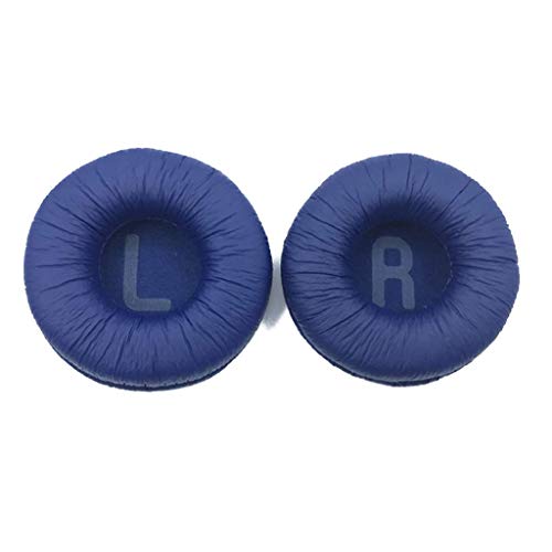 VEKEFF Tune600 Earpads Replacement Ear Cushions Pad Covers for JBL T500BT T450 T450BT JR300BT Headphone Headset 70mm EarPads (Blue)