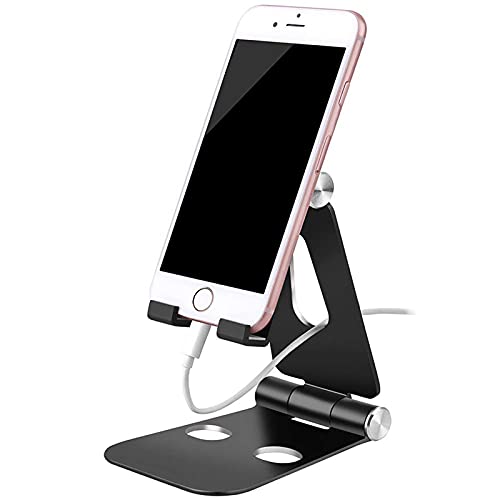 ORIbox Adjustable Stand for iPhone, iPad,Cell Phone Stand,Desktop Solid Desk Stand,Compatible with All iPhone 13/13 Pro Max XS Max XR X 8 7 6S Plus SE 2020 ,Samsung Galaxy,Smart Phone.