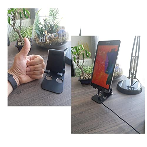 ORIbox Adjustable Stand for iPhone, iPad,Cell Phone Stand,Desktop Solid Desk Stand,Compatible with All iPhone 13/13 Pro Max XS Max XR X 8 7 6S Plus SE 2020 ,Samsung Galaxy,Smart Phone.