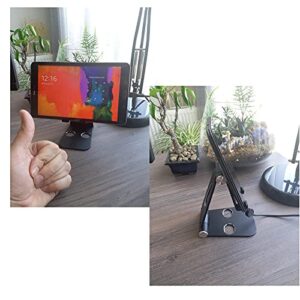 ORIbox Adjustable Stand for iPhone, iPad,Cell Phone Stand,Desktop Solid Desk Stand,Compatible with All iPhone 13/13 Pro Max XS Max XR X 8 7 6S Plus SE 2020 ,Samsung Galaxy,Smart Phone.