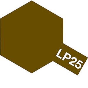 tamiya lacquer paint lp-25 brown jgsdf 10 ml tam82125 lacquer primers & paints