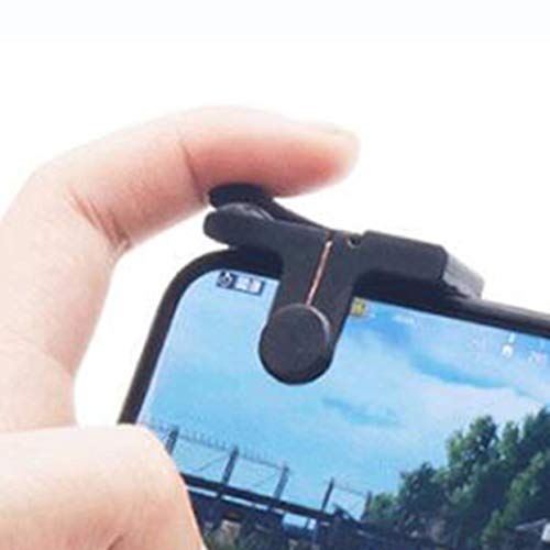 Detectorcatty Mobile Phone Gaming Trigger Fire Button Aim Key Smart Phone Mobile Games Shooter Controller for PUBG/Rules of Survival