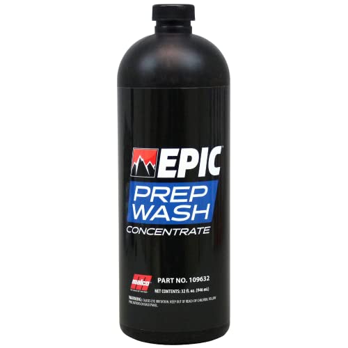 Malco EPIC™ Ceramic Prep Wash Concentrate – Prepare Your Car for Ceramic Coating/Powerful Detergent for Removal of Dirt, Road Film, Brake Dust and Other Soils / 32oz (109632)