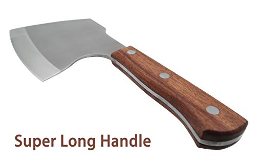 Kitory Super Heavy Duty Meat Cleaver eapecially for big bone and frozen meat - bone breaker - butcher kitchen axe knife - K5