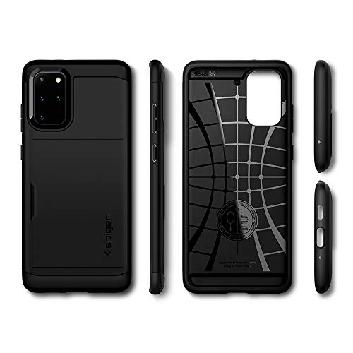 Spigen Slim Armor CS Designed for Samsung Galaxy S20 Plus Case (2020) - Black