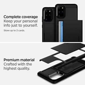 Spigen Slim Armor CS Designed for Samsung Galaxy S20 Plus Case (2020) - Black