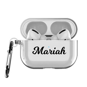 marblefy customized airpods pro case with keychain