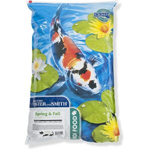 drs. foster and smith spring & fall coldwater koi and goldfish food, 20 lbs.