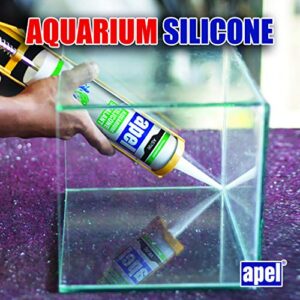 Aquarium 100% Silicone Sealant (10.4 fl oz) Safe for Fish (1 Pack)