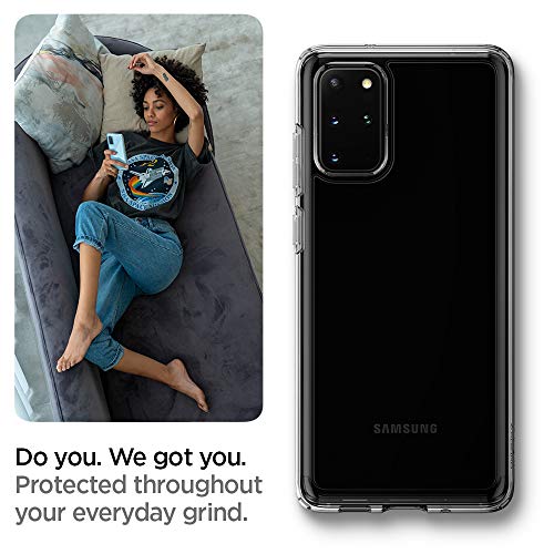 Spigen Ultra Hybrid Designed for Samsung Galaxy S20 Plus Case (2020) - Crystal Clear