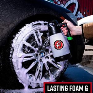 Adam’s IK Pro 2 Foaming Pump Sprayer - Pressure Foam Sprayer for Car Cleaning Kit Car Wash Car Detailing | Fill with Car Wash Soap Wheel Cleaner Tire Cleaner Rim | Water Sprayer Lawn Garden Weeds