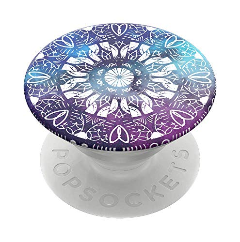 PopSockets: PopGrip Expanding Stand and Grip with a Swappable Top for Phones & Tablets - Cornflower Chakra