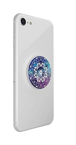 PopSockets: PopGrip Expanding Stand and Grip with a Swappable Top for Phones & Tablets - Cornflower Chakra