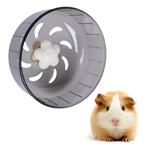 POPETPOP Hamster Wheel Silent Spinner - Small Rat Wheel Exercise Running Wheel for Hamsters, Gerbils, or Mice