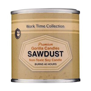 Sawdust Scented Candle