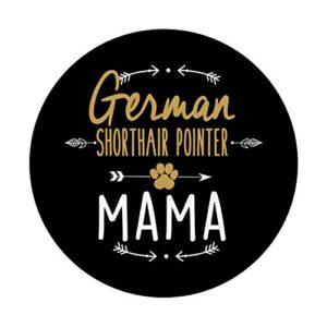 German Shorthair Pointer | GSP MOM | Gift Mother Women PopSockets PopGrip: Swappable Grip for Phones & Tablets