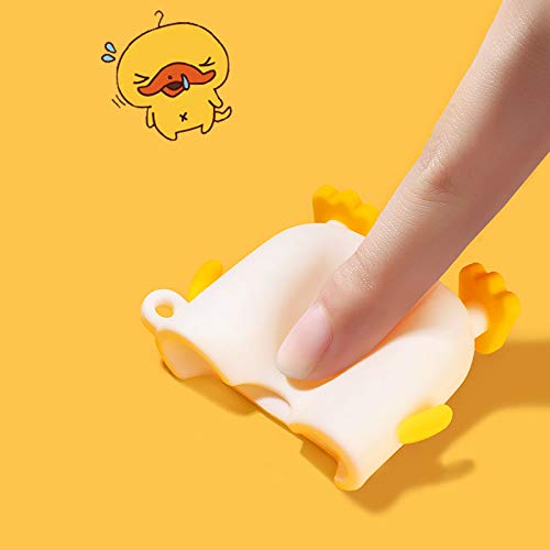 Cute AirPods Case Cover Cartoon Funny Silicone Airpods Case Cute Chick Shape Cover for Airpods 1 2