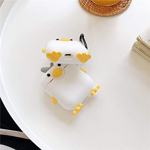 Cute AirPods Case Cover Cartoon Funny Silicone Airpods Case Cute Chick Shape Cover for Airpods 1 2