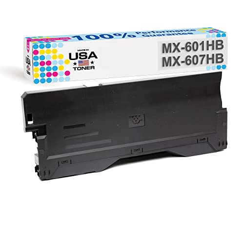 MADE IN USA TONER Compatible Waste Container for Sharp MX-2651,MX-3051,MX-3061,MX-3071,MX-3551,MX-3561,MX-3571,MX-4051,MX-4061,MX-4071, MX-601HB, MX601HB, MX-607HB