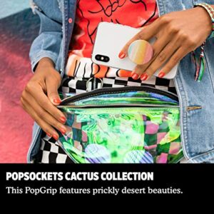 PopSockets PopGrip: Phone Grip and Phone Stand, Collapsible, Swappable Top, Desert Sunrise