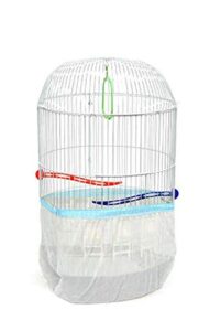 fit fly cylinder bird cage seed catcher guard