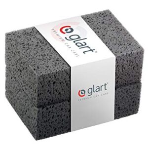 Glart 44WSA Set of 2 Sponges Anthracite for Car Wash Rims Paint 18 x 12 x 6 cm, 78 x 50 cm