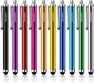 stylus pens for touch screens, stylushome 10 pack high precision capacitive stylus for ipad iphone tablets samsung galaxy all universal touch screen devices
