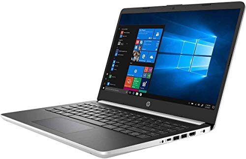 2020 HP 14 Laptop Computer/ 14" IPS WLED-Backlit FHD/ 10th Gen Intel Core i5-1035G4 Up to 3.7GHz/ 4GB DDR4 RAM/ 128GB SSD/ 802.11AC WiFi/ Bluetooth 5.0/ HDMI/ Windows 10/ Silver