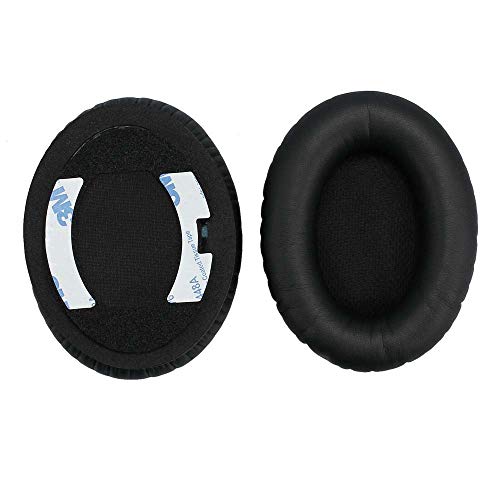 for Bose Ear Pads Replacement QC15,QC25, Ae2 Acoustic Noise Cancelling Headphone (for Bose Quietcomfort 25, Full Black)