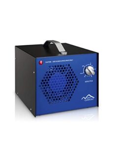 blue commercial air purifier ozone generator with uv