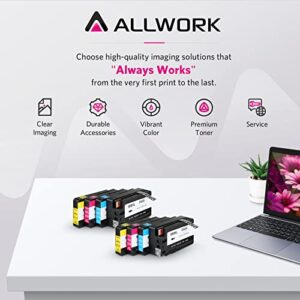 ALLWORK Compatible 950 951 XL Ink Cartridge Replacement for HP 950XL 951XL for Officejet Pro 8610 8600 8620 8630 8640 8660 8100 8615 8625 251dw 271dw 276dw Printer (2 Black 2 Cyan 2 Magenta 2 Yellow)