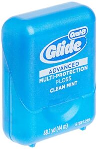 oral b glide pro health advanced multi protection floss clean mint (netcount 6 pack), 6 count (pack of 1)
