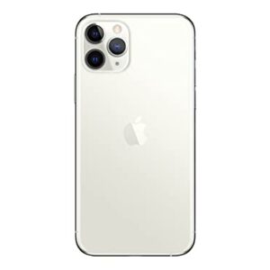 Apple iPhone 11 Pro, US Version, 64GB, Silver - Unlocked (Renewed)