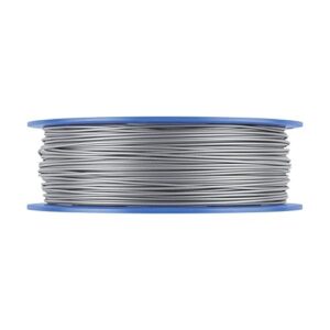 Dremel DigiLab PLA-SIL-01 3D Printer Filament, 1.75 mm Diameter, 0.75 kg Spool Weight, Color Silver, RFID Enabled, New Formula and 50 Percent More per Spool