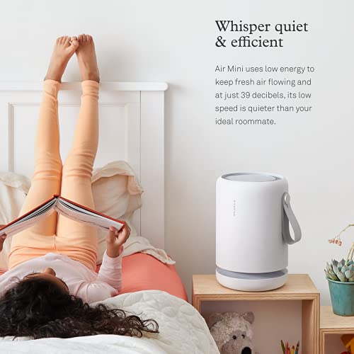 Molekule Air Mini - FDA-Cleared Medical Air Purifier with PECO Technology for Allergens, Pollutants, Viruses, Bacteria, and Mold, White