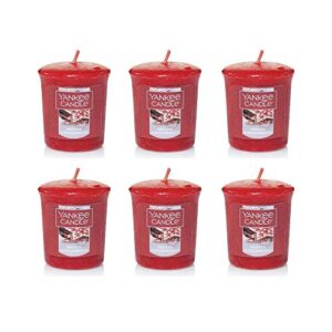 yankee candle 6 frosty gingerbread sampler votive candles 1.75 oz each