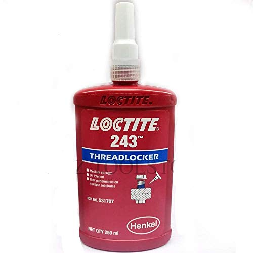 Loctite New Lot 243 250ml Threadlocker Medium Strength Premium Pack